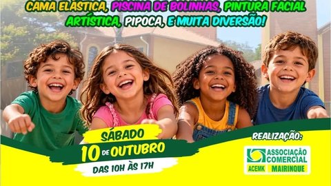 Dia das Crianças na Praça da Matriz