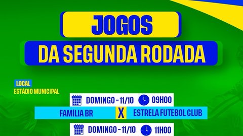Campeonato Municipal de Futebol de Campo 2026 - 2ª Rodada