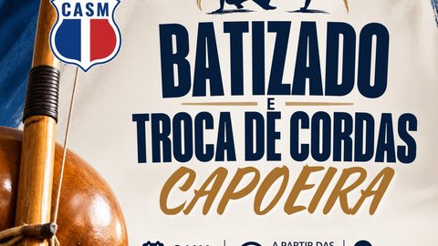 Batizado e Troca de Cordas de Capoeira