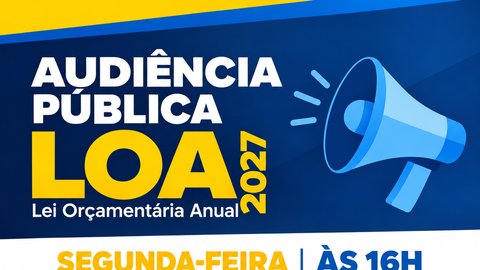 Audiência Pública LOA 2027